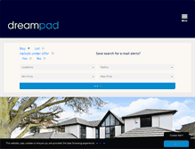 Tablet Screenshot of dreampad.com